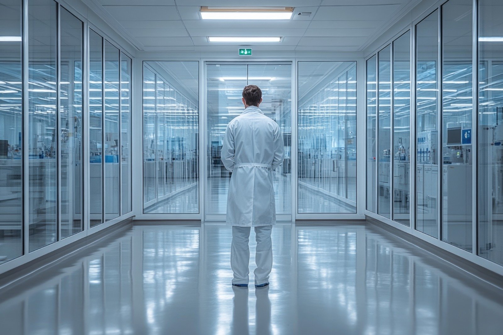 Pareti mobili Hermantech per cleanroom
