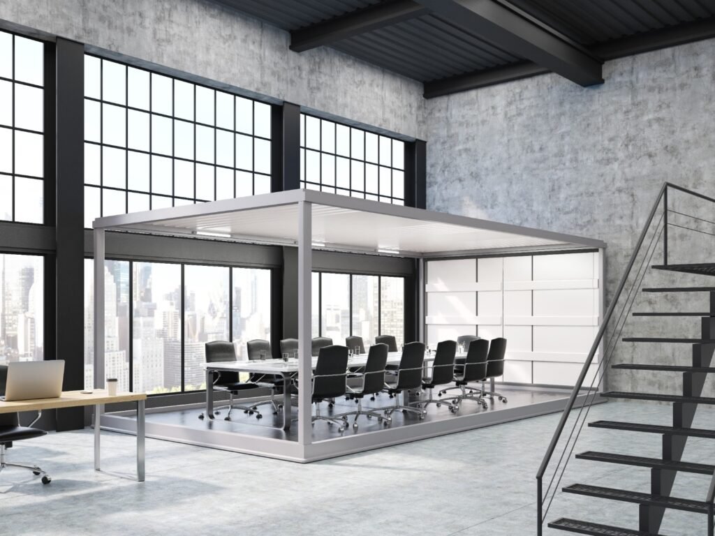 box ufficio per capannoni